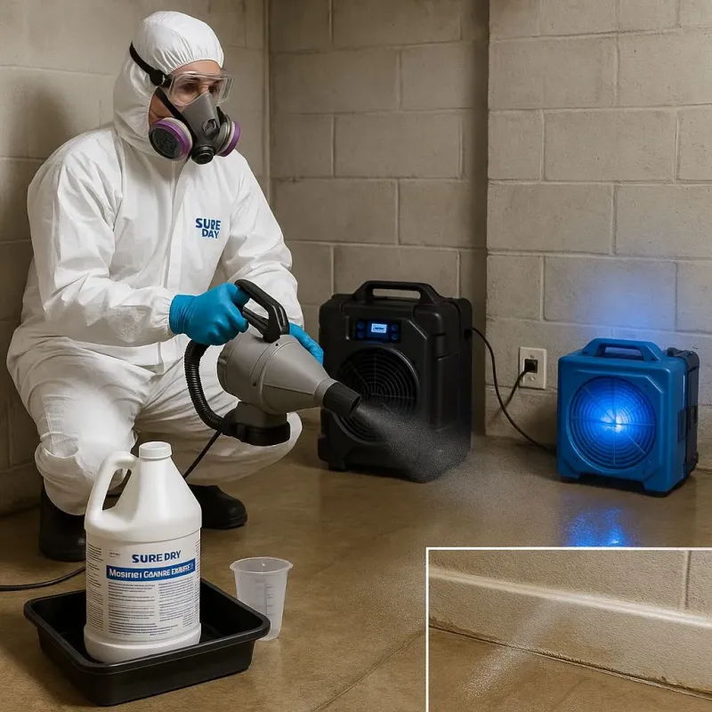 Sanitization and Odor Removal process in Wisconsin Rapids, WI