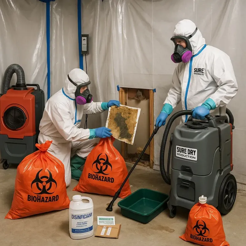 Contaminated Water Handling Protocols process in Wisconsin Rapids, WI