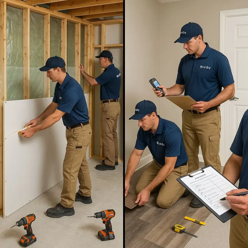 Repairs and Reconstruction process in Wisconsin Rapids, WI